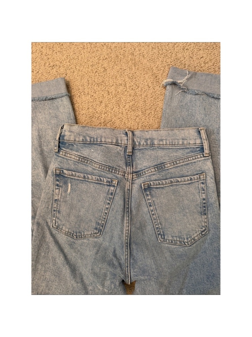 Old Navy Light Wash Straight Leg Jeans